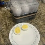 EVOLOOP Rapid Egg Cooker 6 Egg Capacity BPA free Electric Egg Cooker for Hard Boiled Eggs, Poached Eggs, Scrambled Eggs, or Omelets，Easy and Convenient Way to Prepare Delicious Eggs ,outdoor gear Kitchen Appliances photo review