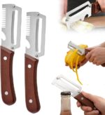 Vegetable Peeler, 2026 Upgrade Multifunctional Stainless Steel Peeler