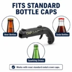 Creative Bottle Opener - 1 Count | Fun Design | Perfect for Family Gatherings, BBQs, and Outdoor Events - Image 5