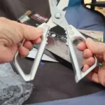 【Deals for You】HUUSK Kitchen Scissors All Purpose -FallFreshness- Stainless Steel Kitchen Shears, Sharp Silver Meat Scissors, Dishwasher Safe, Poultry Shears, Japanese Cooking Scissors for Food, Chicken Bones, and Turkey, Christmas Gift! photo review