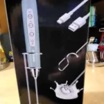 Handheld Milk Frother for Coffee, Rechargeable Electric Whisk with 3 Heads 3 Speeds Drink Mixer Foam Maker For Latte, Cappuccino, Hot Chocolate, Egg，Black Friday Online Event, Christmas Gifts photo review