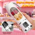 Ultimate Portable Blender! USB Rechargeable & Compact for Smoothies On-The-Go - Perfect Travel, Back To School & Gym! Leak Proof Design, Makes Shakes & Baby Food in Seconds cup juicer rechargeable mini blender vegetable - Image 6