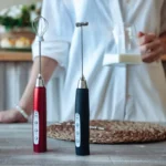 Handheld Milk Frother for Coffee, Rechargeable Electric Whisk with 3 Heads 3 Speeds Drink Mixer Foam Maker For Latte, Cappuccino, Hot Chocolate, Egg，Black Friday Online Event, Christmas Gifts - Image 8