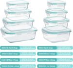 Vtopmart 8 Pack Glass Food Storage Containers - Image 2