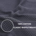Homaxy 100% Cotton Waffle Weave Kitchen Dish Cloths - Image 3