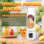 Ultimate Portable Blender! USB Rechargeable & Compact for Smoothies On-The-Go - Perfect Travel, Back To School & Gym! Leak Proof Design, Makes Shakes & Baby Food in Seconds cup juicer rechargeable mini blender vegetable - Image 5