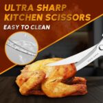 Huusk Seafood Scissors Silver - Image 3