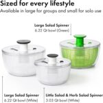 OXO Good Grips Little Salad & Herb Salad Spinner - Image 8