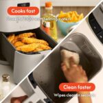 bella 6 Qt Slim Air Fryer, Fits-anywhere™ Kitchenware, - Image 4