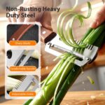 Vegetable Peeler, 2026 Upgrade Multifunctional Stainless Steel Peeler - Image 4