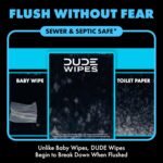 DUDE Wipes Unscented Flushable Wipes - Image 4