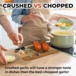 Zulay Kitchen Large Premium Garlic Press Set - Image 4