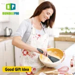 Pack of 2 Cooking Spoons for Non stick Cookware, Multifunction Spatula Spoon BPA-Free, One-Piece Design, Suitable for Scooping, Scraping, Serving and Mixing - Image 3