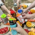 Summervibes DIPESI 4-Pack BPA-Free Soda Can Lids with Straw - Reusable Lids for Seltzer, Juice & Beverage, Silicone Straws Included Drink Covers Children's Day summerwins,summerwins - Image 7