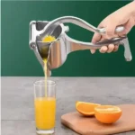 Hand Juicer Squeezer - Portable Multifunctional Manual Fruit Juicer Quiet Operation Easy Cleaning Detachable Head Press Sturdy Food Grade Juicermachine Kitchen Gadget Utensils - Image 9