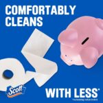 Scott ComfortPlus Toilet Paper, Septic Tank Safe, Single-Ply - Image 5