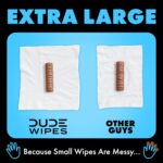 DUDE Wipes Unscented Flushable Wipes - Image 3