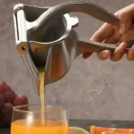 Hand Juicer Squeezer - Portable Multifunctional Manual Fruit Juicer Quiet Operation Easy Cleaning Detachable Head Press Sturdy Food Grade Juicermachine Kitchen Gadget Utensils - Image 8