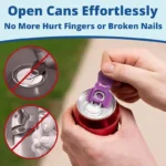 Complete Cover Easy Tab Opener New and Improved 6PK Beverage Barricade 2.0. Applicable to 202 Can, Colorful Drink Can Protector Cap for Soda, Beer, Coke Shields From Bugs, Bees, Dust at the Party, BBQ, Beach - Image 3