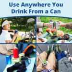 Complete Cover Easy Tab Opener New and Improved 6PK Beverage Barricade 2.0. Applicable to 202 Can, Colorful Drink Can Protector Cap for Soda, Beer, Coke Shields From Bugs, Bees, Dust at the Party, BBQ, Beach - Image 6