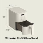 bella 6 Qt Slim Air Fryer, Fits-anywhere™ Kitchenware, - Image 8