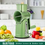 SUSTEAS Rotary Cheese Grater with Handle - Image 3
