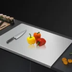 Stainless Steel Chopping Board, Non-slip Kitchen Chopping Board, Kitchen Cutting Board, Kitchen Accessories, Household Kitchen Gadgets #Summervibes - Image 6