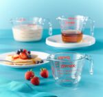 Pyrex Essentials (3-Pack) Glass Measuring Cups Set