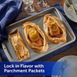 Reynolds Kitchens Unbleached Parchment Paper Roll, Non Stick Parchment Paper for Cooking and Baking, Oven Safe up to 425 Degrees, Chlorine-Free - Image 4