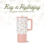 Size:32ozHydroJug Traveler | Leak-Proof Insulated Tumbler with Flip Straw & Cup Holder Fit Flasks Lid Drinkware - Image 7