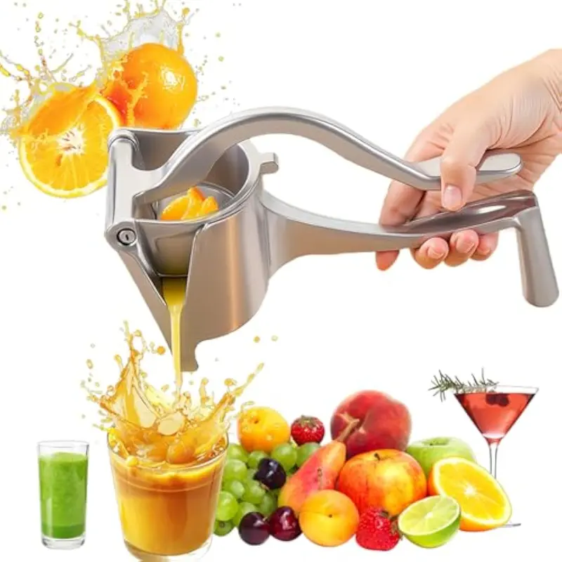 ad53b3bf51c44c96ba4f6d4a5a1353f3~tplv-fhlh96nyum-resize-webp_800_800 Hand Juicer Squeezer - Portable Multifunctional Manual Fruit Juicer Quiet Operation Easy Cleaning Detachable Head Press Sturdy Food Grade Juicermachine Kitchen Gadget Utensils - Image 1