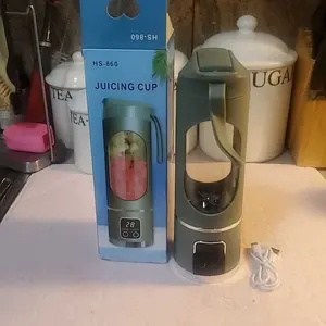 Ultimate Portable Blender! USB Rechargeable & Compact for Smoothies On-The-Go - Perfect Travel, Back To School & Gym! Leak Proof Design, Makes Shakes & Baby Food in Seconds cup juicer rechargeable mini blender vegetable photo review
