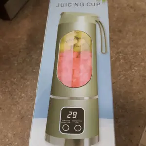 Ultimate Portable Blender! USB Rechargeable & Compact for Smoothies On-The-Go - Perfect Travel, Back To School & Gym! Leak Proof Design, Makes Shakes & Baby Food in Seconds cup juicer rechargeable mini blender vegetable photo review