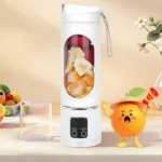 Ultimate Portable Blender! USB Rechargeable & Compact for Smoothies On-The-Go - Perfect Travel, Back To School & Gym! Leak Proof Design, Makes Shakes & Baby Food in Seconds cup juicer rechargeable mini blender vegetable