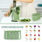 SUSTEAS Rotary Cheese Grater with Handle - Image 6