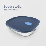 Tupperware Voila™ Glass Bakeware Set of 3 | Square, Round & XL Rectangular - Image 4