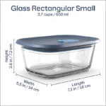 Tupperware Voila™ Glass Rectangular Set of 4 - Image 3