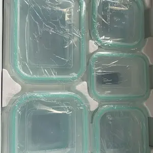 Vtopmart 36 Pack Glass Food Storage Containers with Lids -Stackable Design for Kitchen Utensils Oven Microwave Freezer Dishwasher Kitchenware Lunch Compartment Grey Rectangle Airtight Meal Prep,Large Storage,summerwins photo review