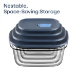 Tupperware Voila™ Glass Rectangular Set of 4 - Image 6