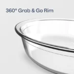 Tupperware Voila™ Glass Bakeware Set of 3 | Square, Round & XL Rectangular - Image 6